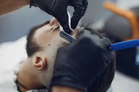 Haartransplantation rasierer tuch