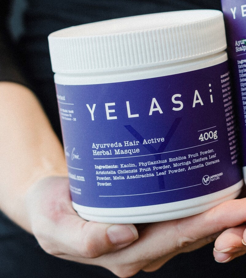 Ayurveda hair active herbal masque
