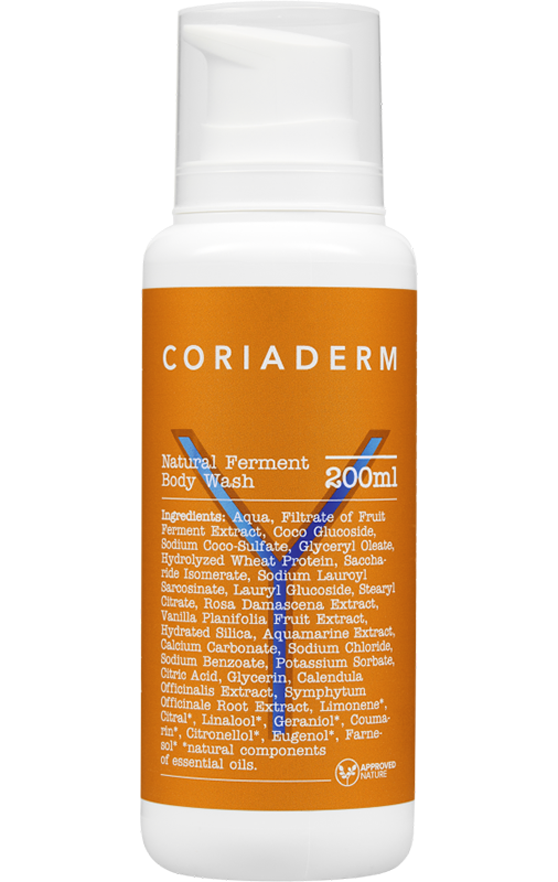 Coriaderm Natural Ferment Body Wash