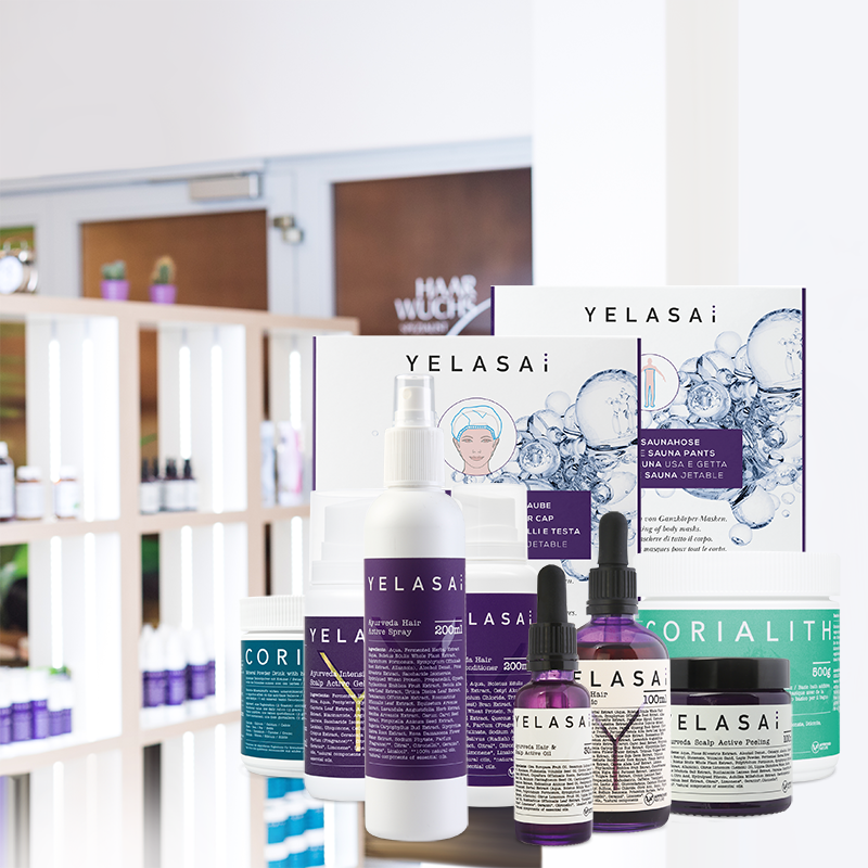Produktset Pflege bei totalem Haarausfall