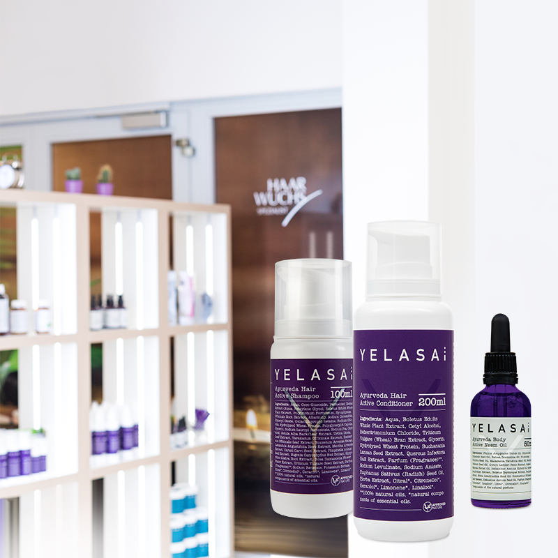 Produktset Pflege bei Akne und Unreinheiten für lange Haare