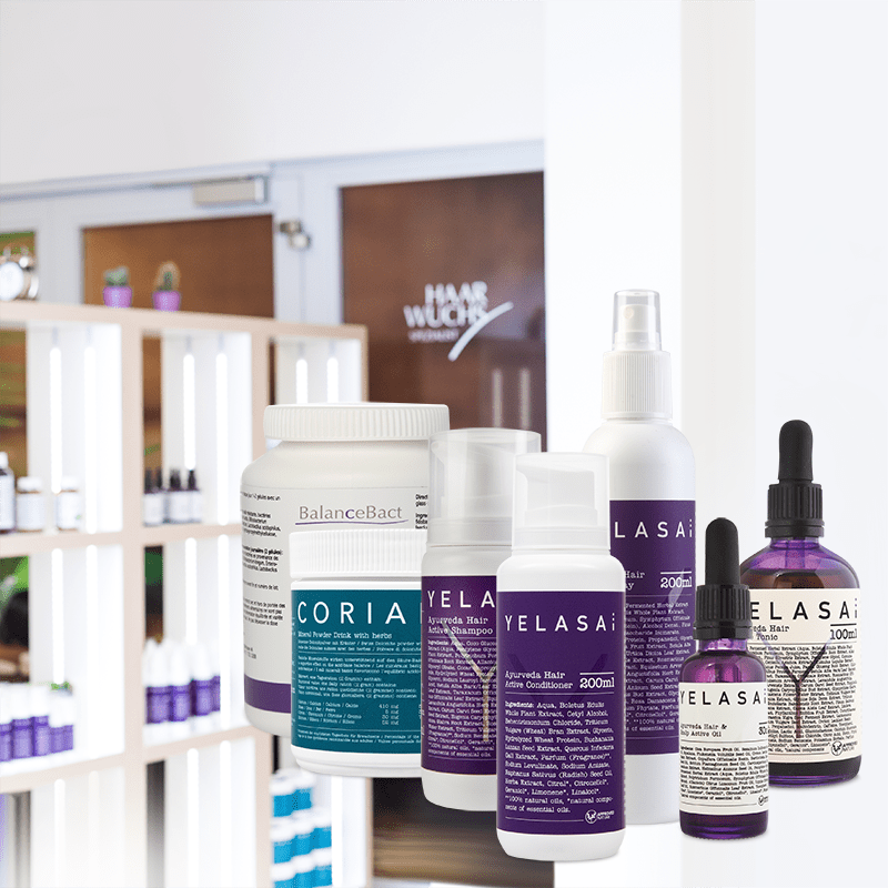 Das Set dargestellt in einem Hair Expert Salon