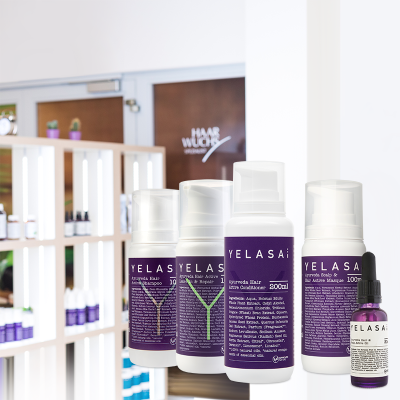 Produktset Aufbau Set für lange Haare