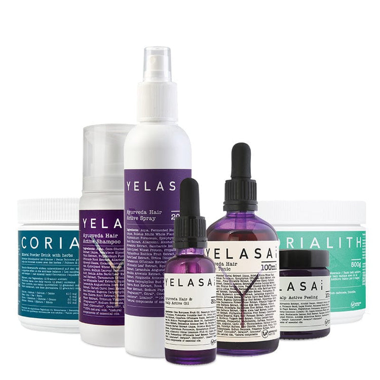 Haarpflege auch bei Glatze oder Haarkranz von YELASAI