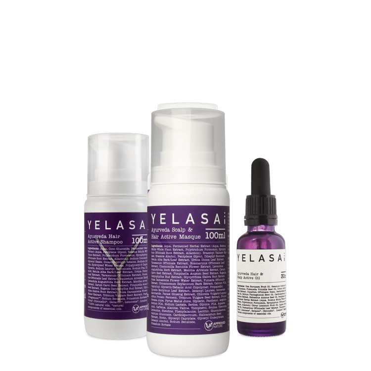 Haarpflege Aufbau-Set für kurze Haare von YELASAI