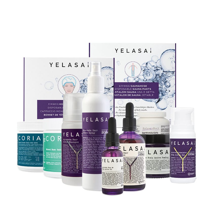 Hair Care Set for Total Hair Loss – after Medication