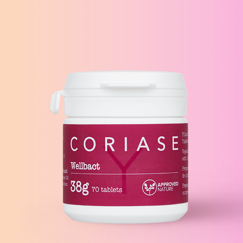 CORIASE Wellbact in einer 38g Dose von YELASAI