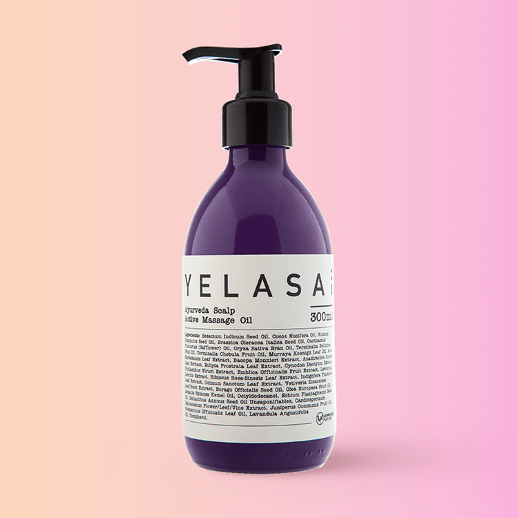 Ayurveda Scalp Active Massage Oil 300ml - YELASAI
