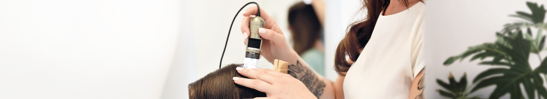 Scalp analysis with the scalp camera | YELASAI