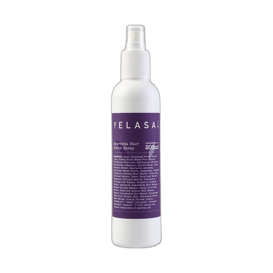Ayurveda Hair Active Spray 200 ml – Pflegespray für Haar und Kopfhaut von YELASAI