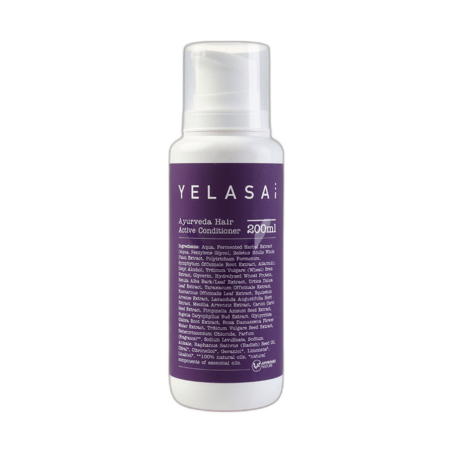 Ayurveda Hair Active Conditioner 200 ml – Haarspülung ohne Silikone von YELASAI