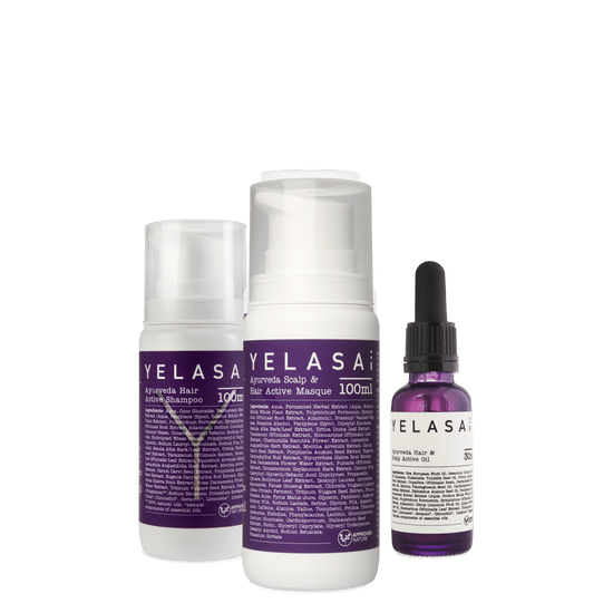 Haarpflege Aufbau-Set für kurze Haare von YELASAI