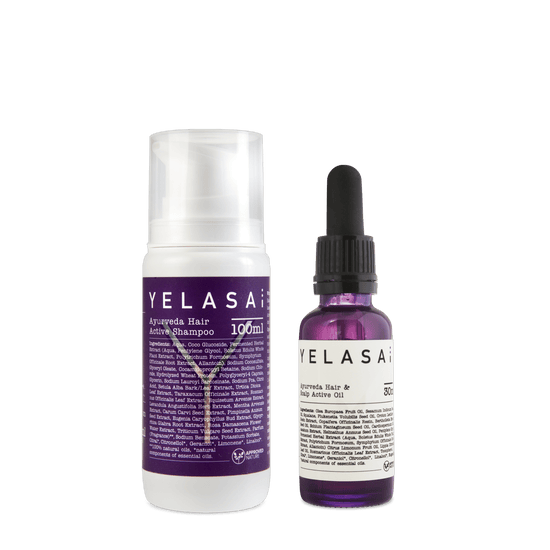 Kopfhautpflege-Set auch bei Akne oder Unreinheiten – kurze Haare - YELASAI