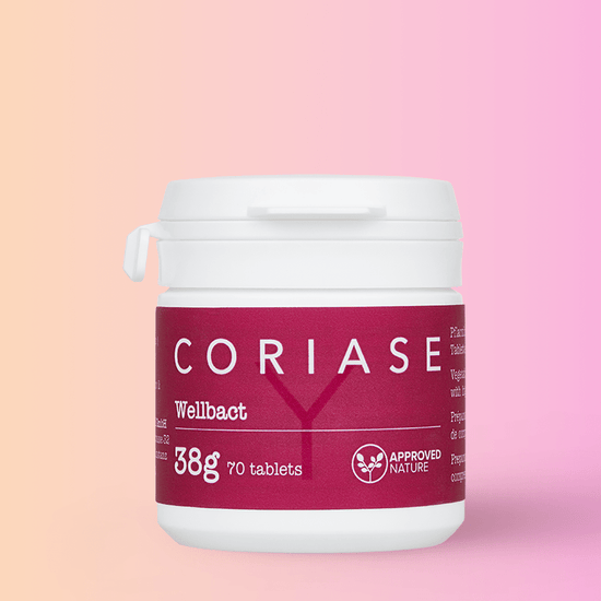 CORIASE Wellbact in einer 38g Dose von YELASAI