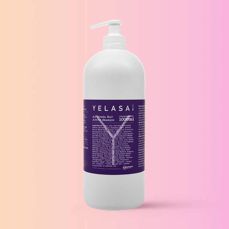 Ayurveda Hair Active Shampoo 1000ml - YELASAI